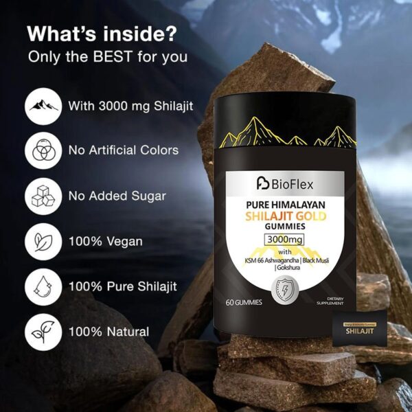 PURE HIMALAYAN SHILAJIT GOLD GUMMIES