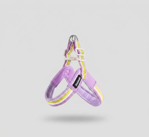 Dog leash chest strap vest