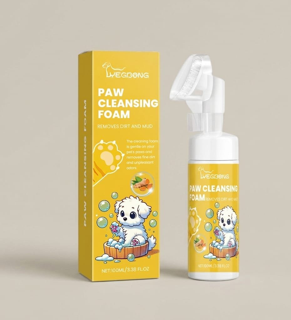 Pets Paw Cleansing Foam